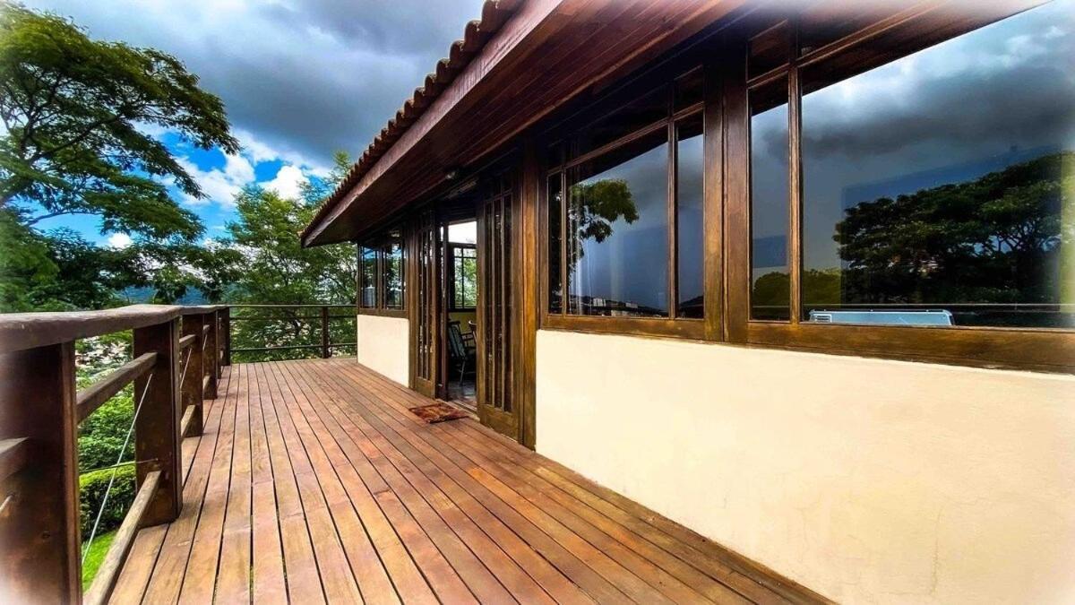 Villa Chale Com Vista Incrivel São Roque Esterno foto