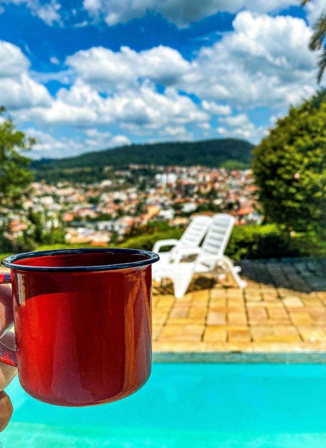 Villa Chale Com Vista Incrivel São Roque Esterno foto