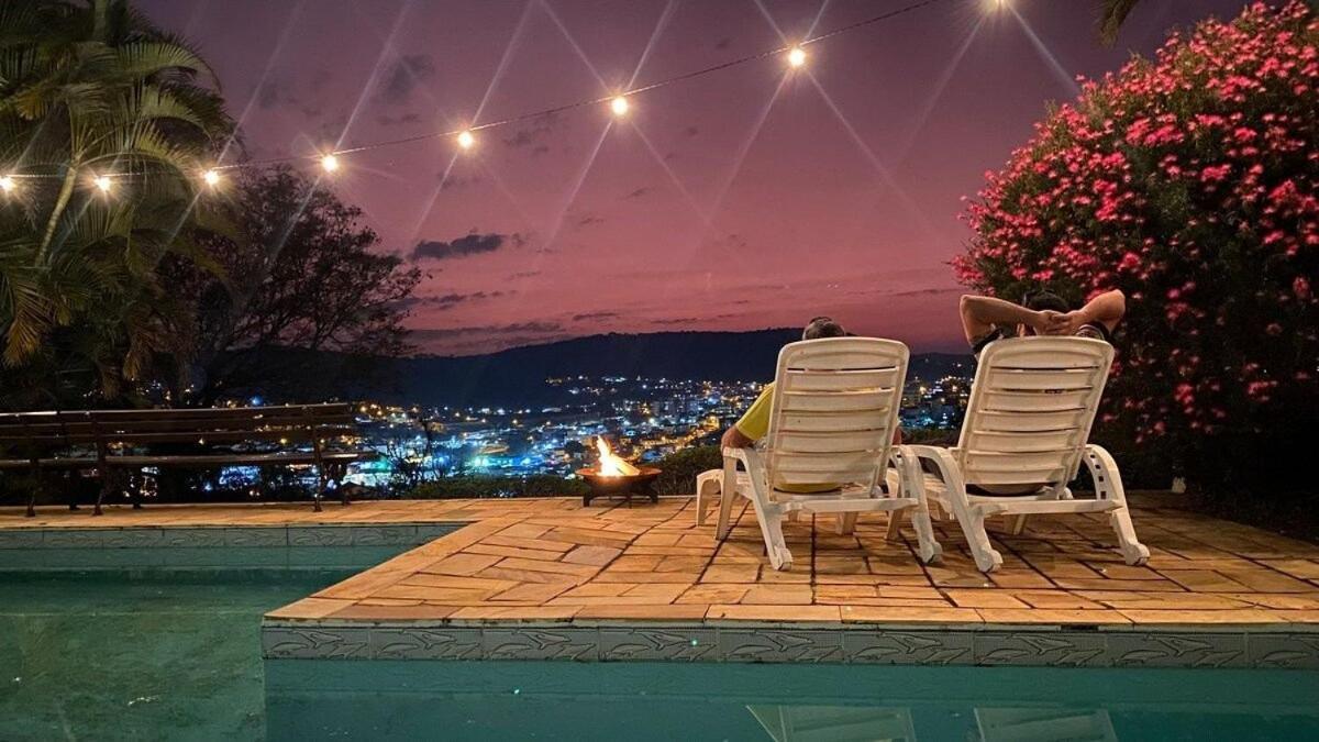 Villa Chale Com Vista Incrivel São Roque Esterno foto